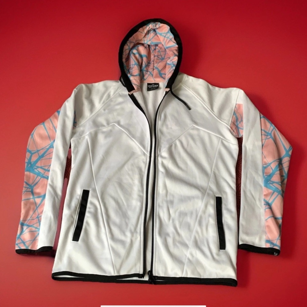Difuzed Spiderman Gwen Stacy Hoodie Across the Spider Verse , Size Adult 2XL